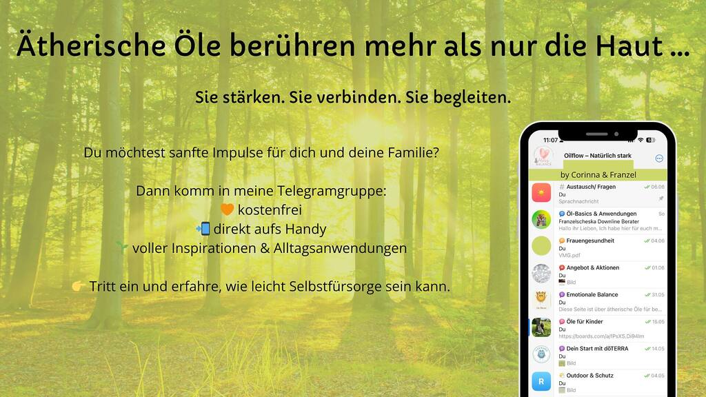 Telegram Gruppe - Pfefferminz – Für Klarheit, Frische & neue Energie