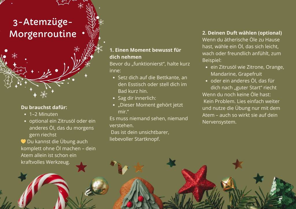 1 - Tag 2 – Morgenroutine mit ätherischen Ölen: