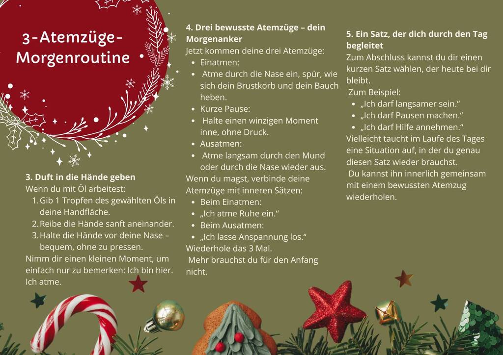 2 - Tag 2 – Morgenroutine mit ätherischen Ölen: