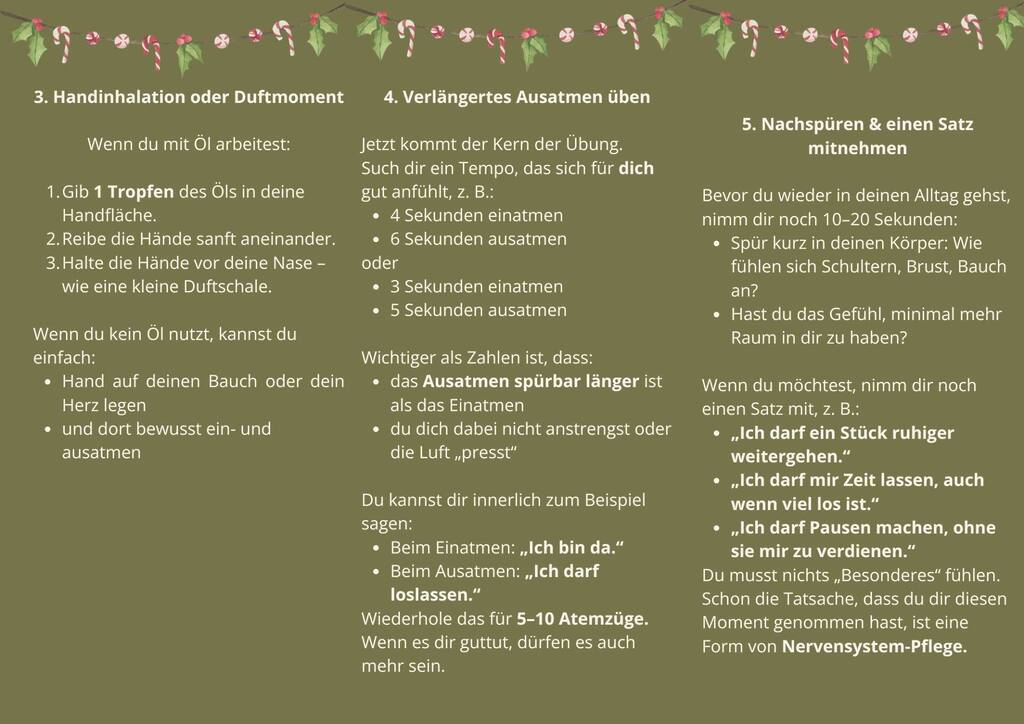 Tag 5 – Verlängertes Ausatmen 3 2 3 - Tag 5 – Verlängertes Ausatmen