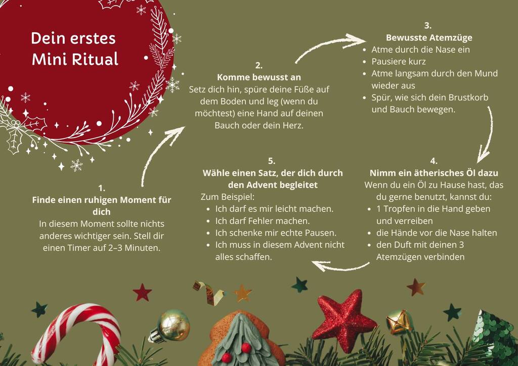 Tag 1 - So schön, dass du da bist🌟 2 Mini Ritual - Tag 1 - So schön, dass du da bist🌟