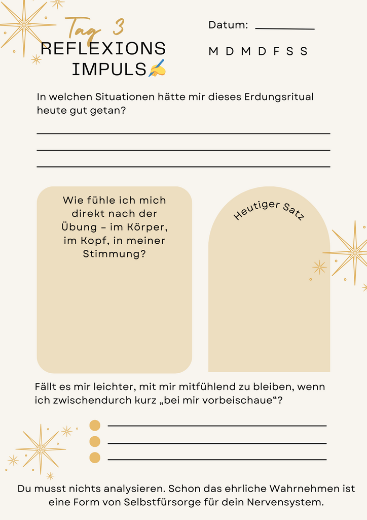 Reflexion Tag3 1 - Tag 3 – Erdungsritual bei Stress