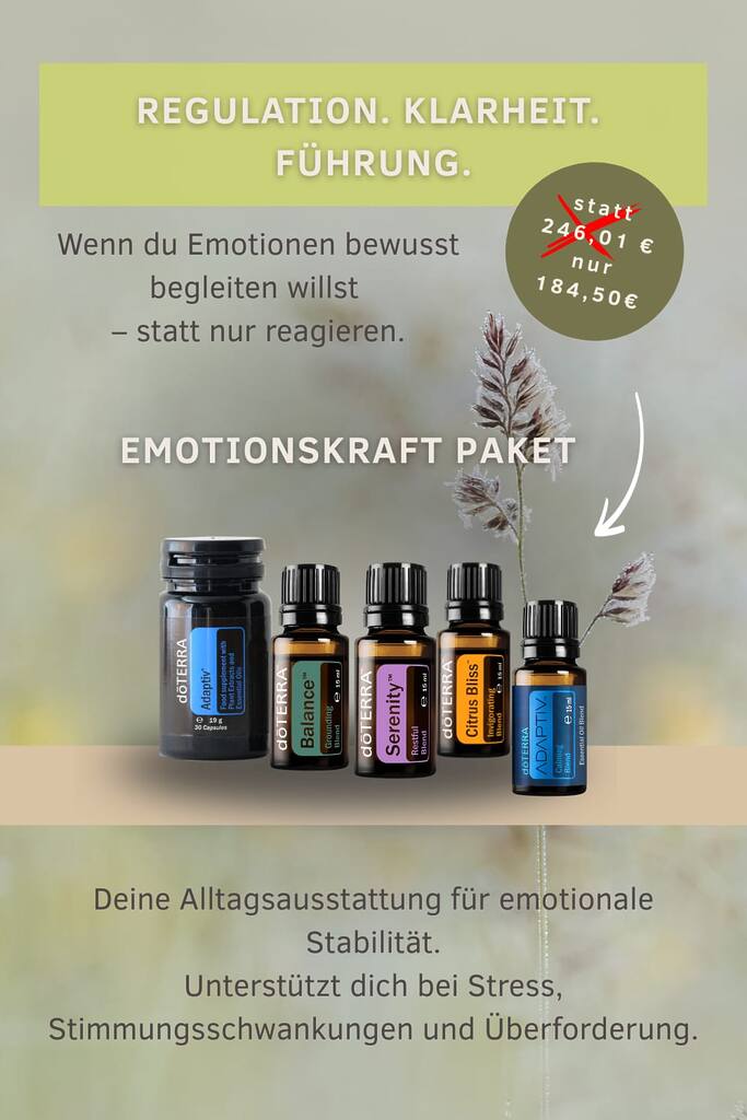 7 kraftvolle Erkenntnisse: Emotionen sind nicht deine Identität 4 Emotionskraft Paket